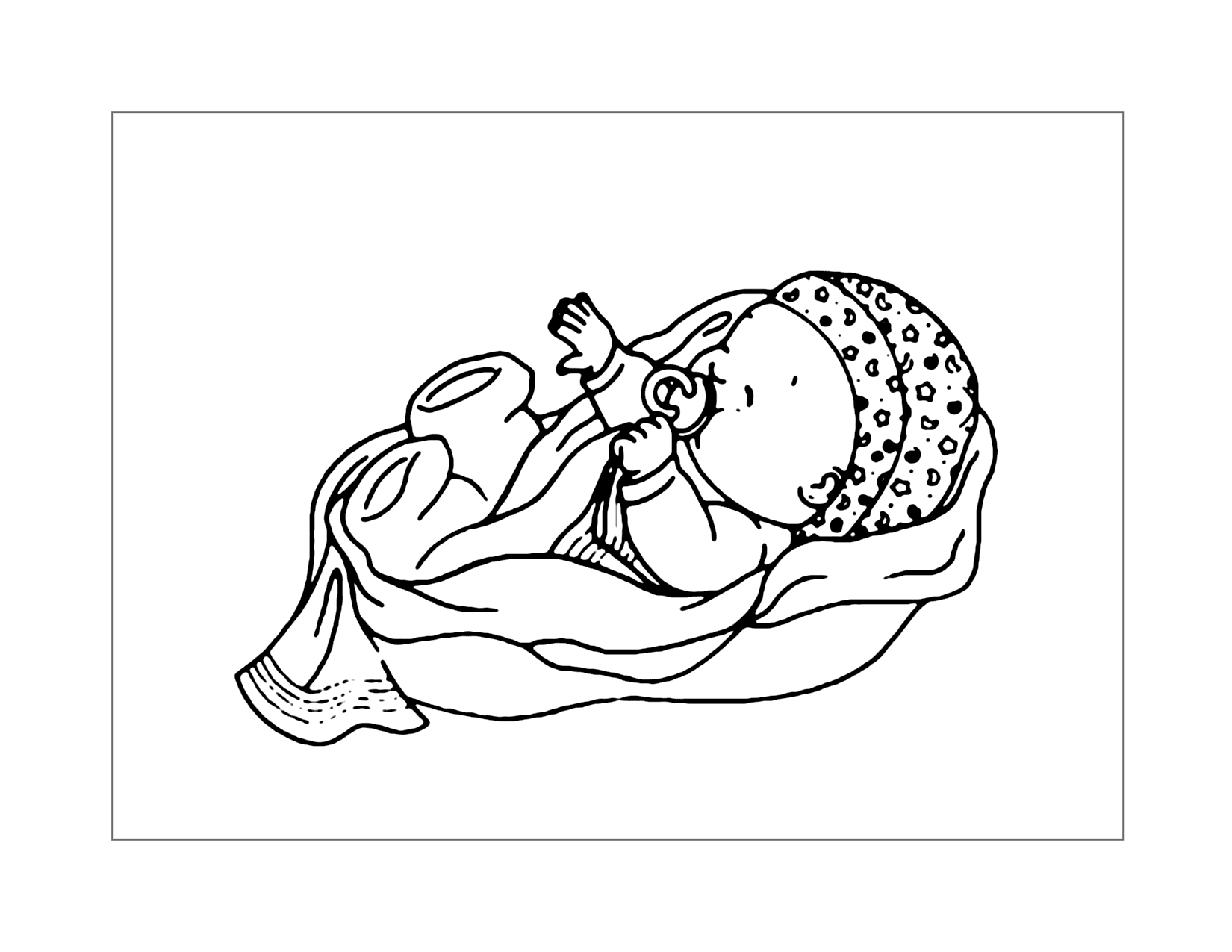 Baby Coloring Pages