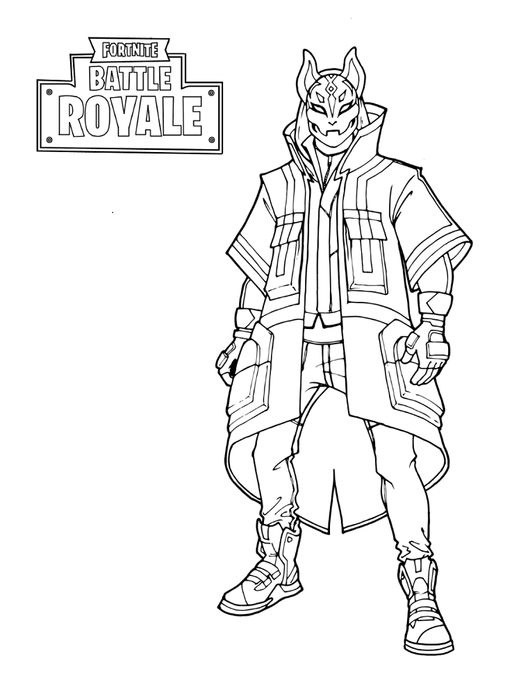 Fortnite Season 5 Skin Coloring Pages