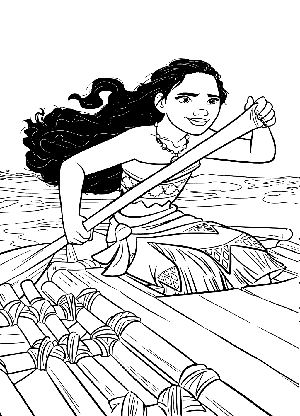 Free Printable Moana Coloring Pages