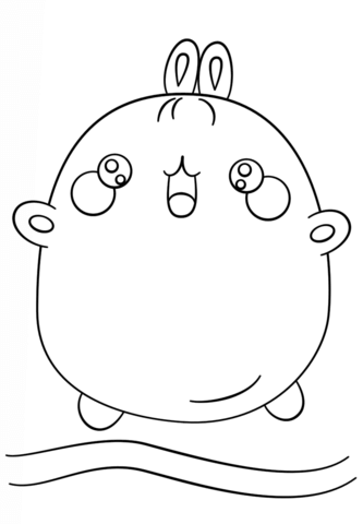 Kawaii Coloring Page Free