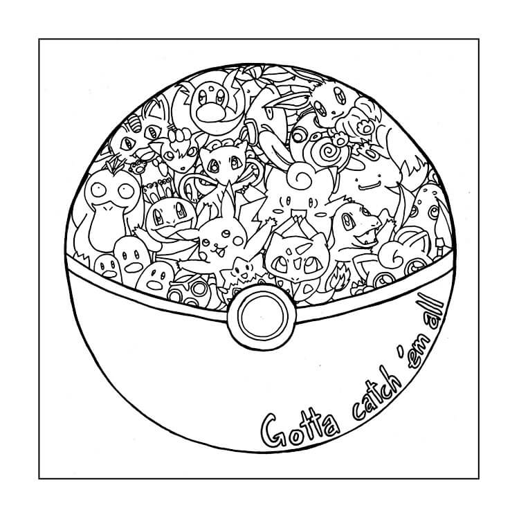 Free Pokemon Coloring Pages