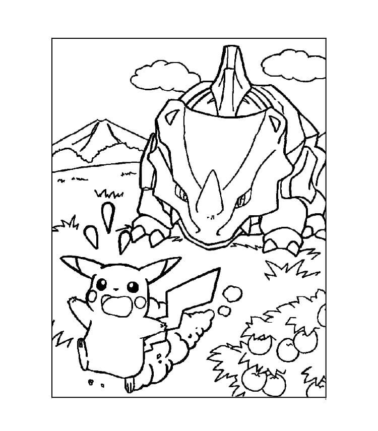 Pikachu Coloring Pages