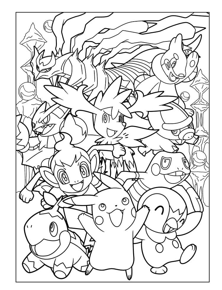 Pokemon Coloring Pages