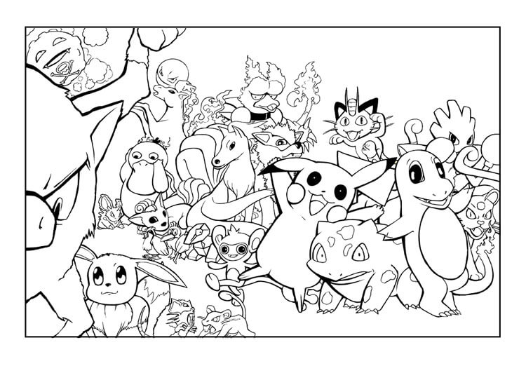 Pokemon Coloring Sheets